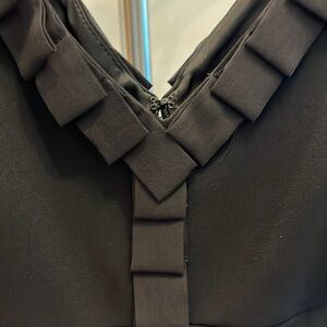 NWT Carmen Marc Valvo LBD Cocktail Dress